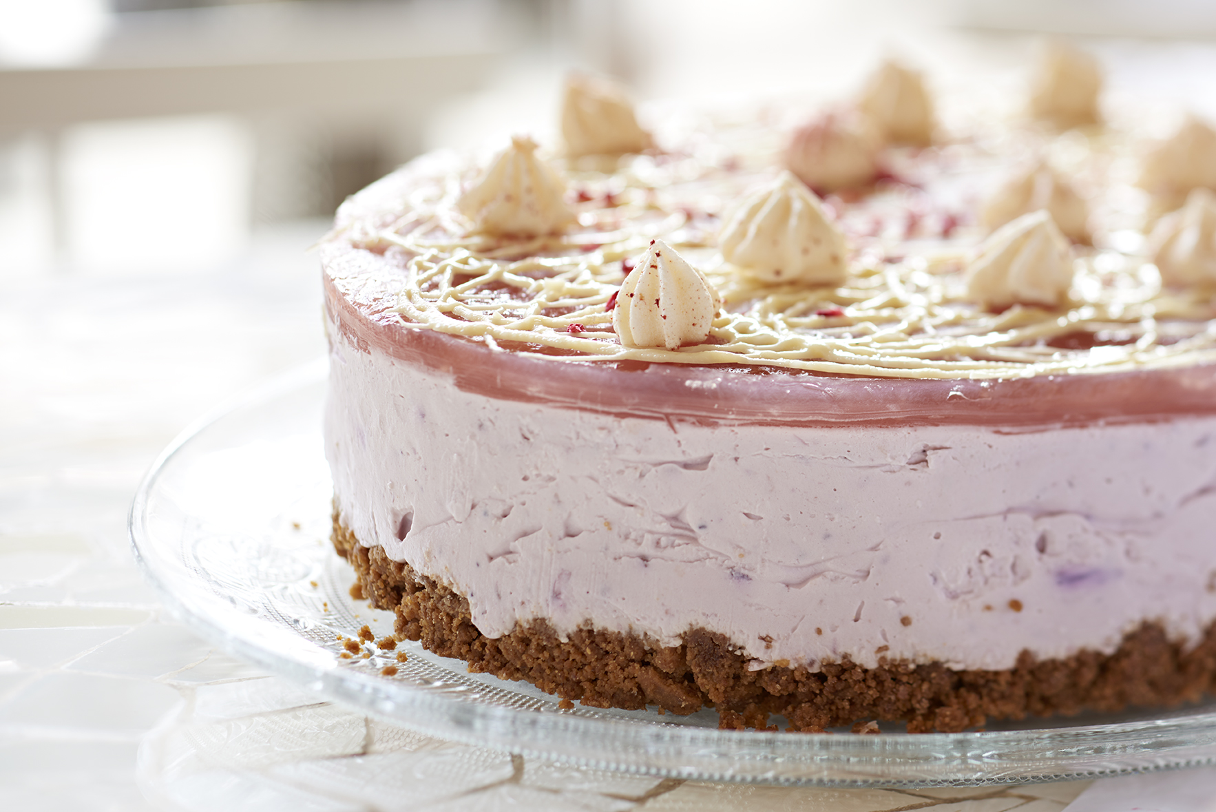 Cheese Cake med topping - Moccacity